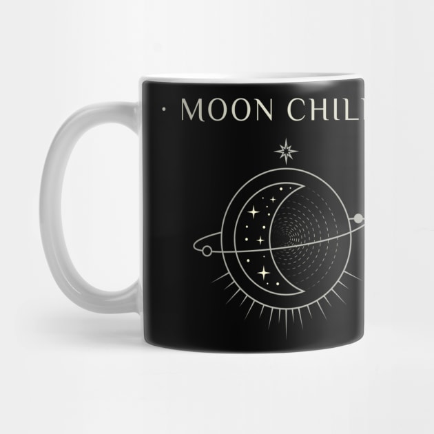 Moon child Astrological Design by Ken Adams Store